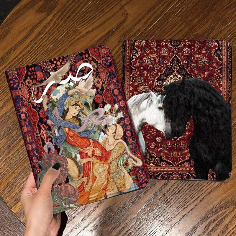 

Cartoon Persian Rug Art Gift Tablet Case For Samsung Galaxy Tab S7 S8 S9 S10 FE Lite