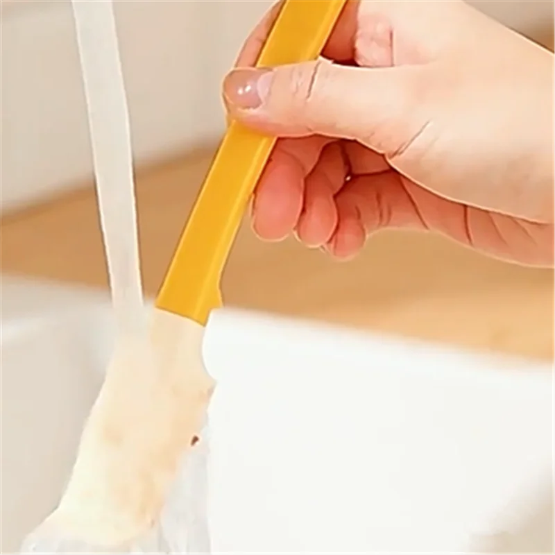 

1PC Silicone Kitchen Tool High Temp Resistant Can Opener Jar Opener Butter Jam Smear Stirring Scraper for Baking Multifunctional