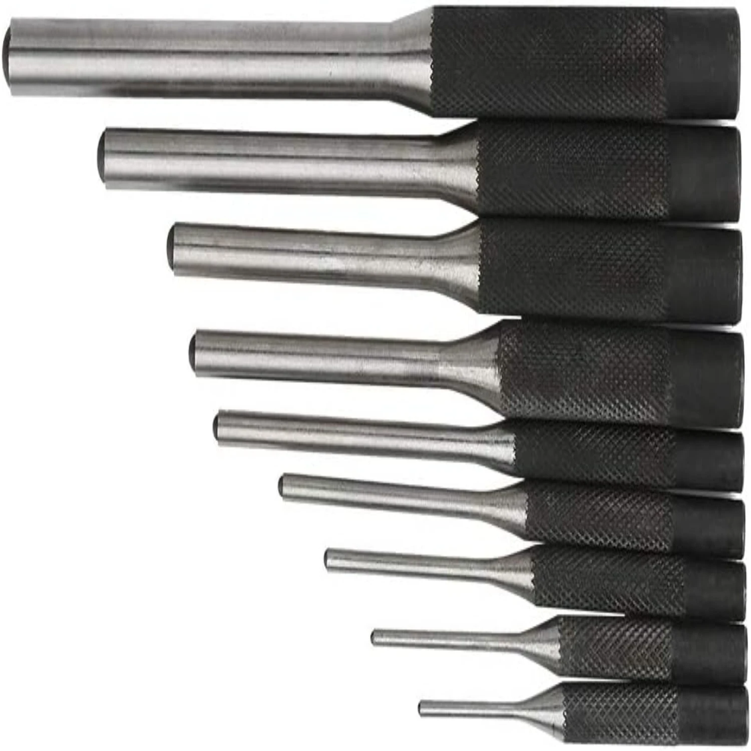 

Compact, durable, and reliable high-quality precision steel roll pin set, featuring 9pcs. This essential kit is perfect for mech