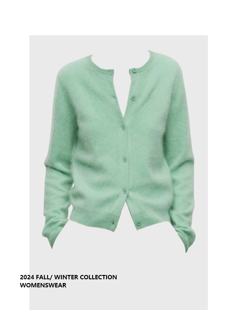 

Женский вязаный кардиган Forever 2, весенняя новинка, стройнящий, элегантный, длинный свитер-жакет для полных женщин