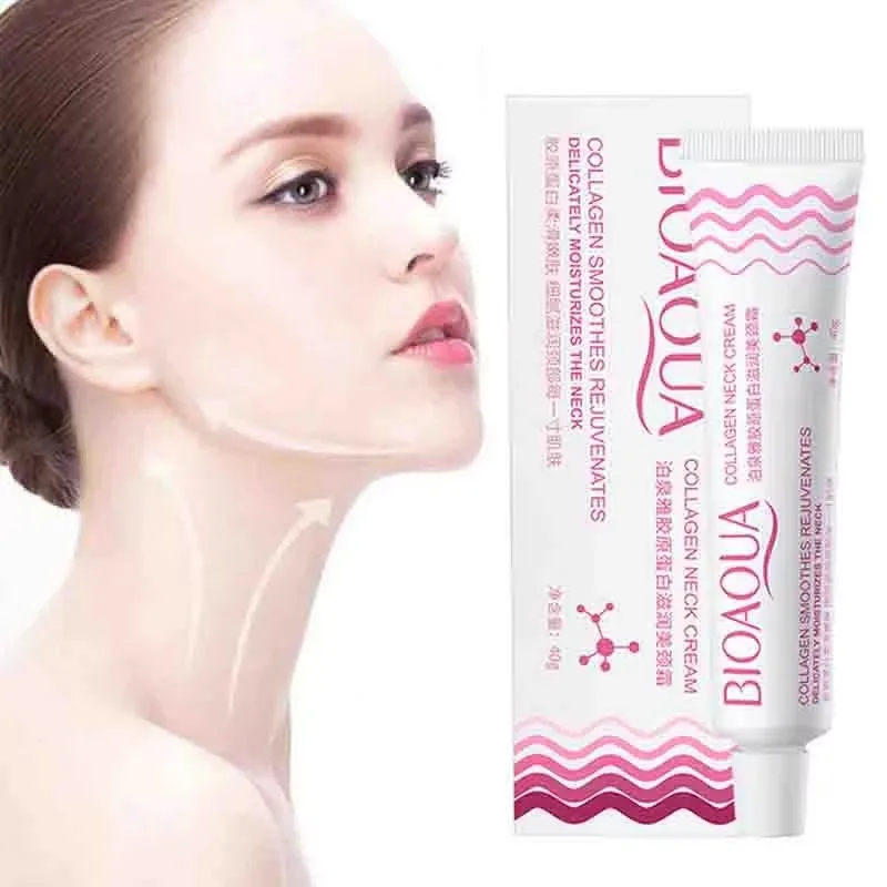 Firming Neck Cream Moisturizing Repairing Collagen Neck Cream Smooth Brightening Necks Beauty Tightening Skin Becomes Younger