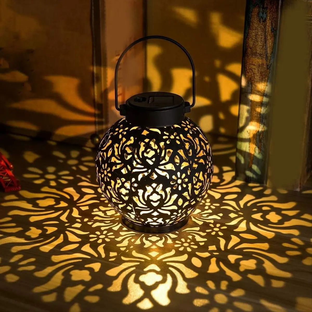 Solar Lanterns Hanging Outdoor Solar Lights,Decorative Garden Light IP65 Waterproof Landscape Lighting for Garden Patio - Image 3