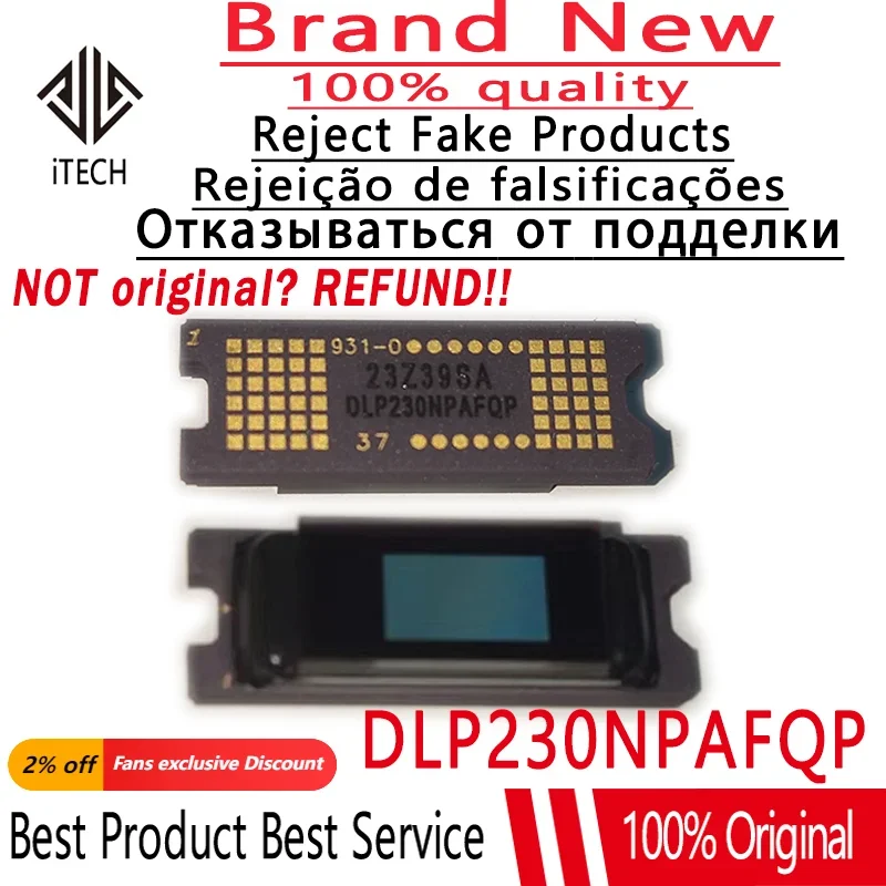 1pcs Genunie and Original DLE Projector DMD Chip DLP230NPAFQP DLP230 1080p  For play 01x RSair G7S G9 J7S G9 P3S