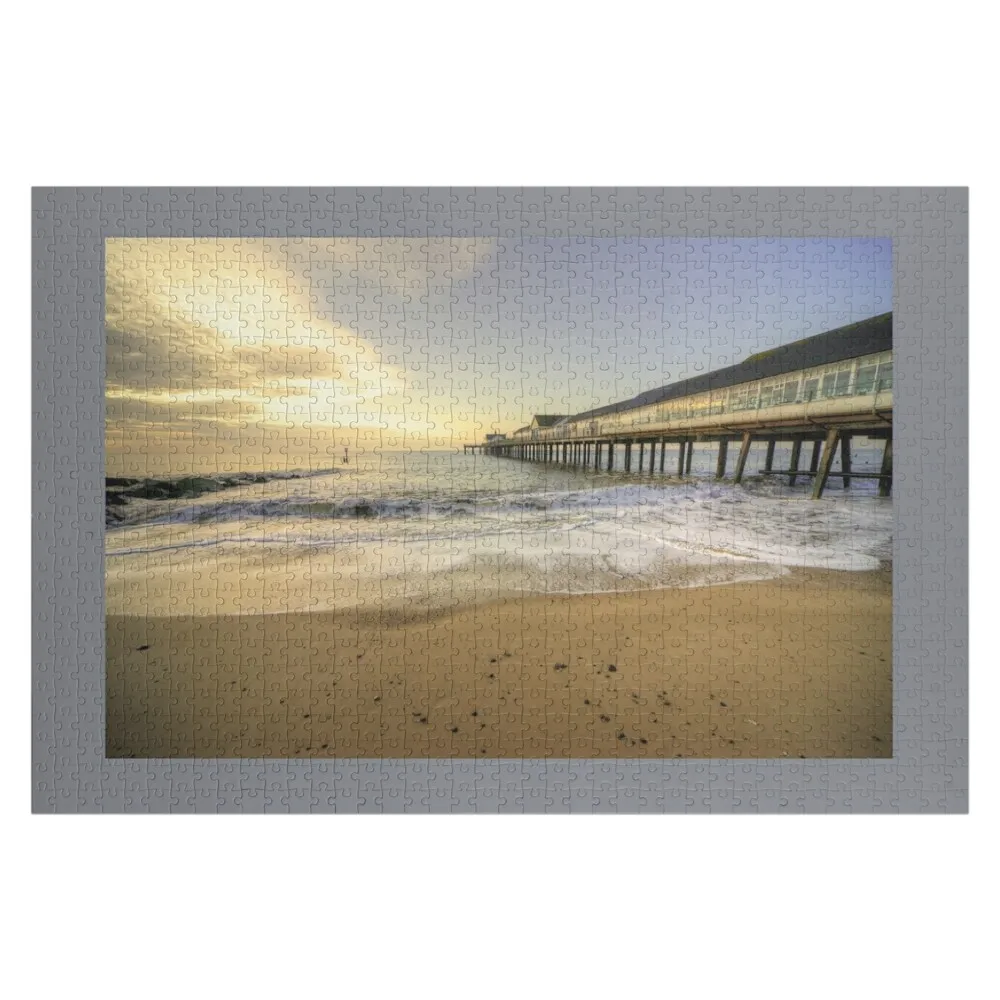 Southwold Pier Jigsaw Puzzle Customized Picture Customized Toys For Kids Customizable Child Gift Custom Wooden Name Puzzle