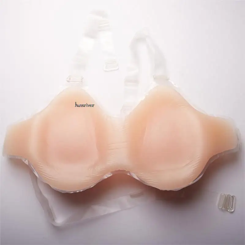 Realistic Shemale Fake Boobs Tits Strap Artificial Breast Forms False Breasts Crossdresser Boobs For drag queen transgender