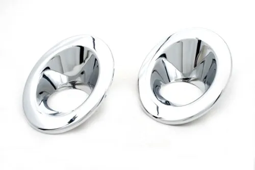 

ABS chrome 2pcs For Land Rover Freelander 2 front fog light cover,lamp cover Best Value Car Parts