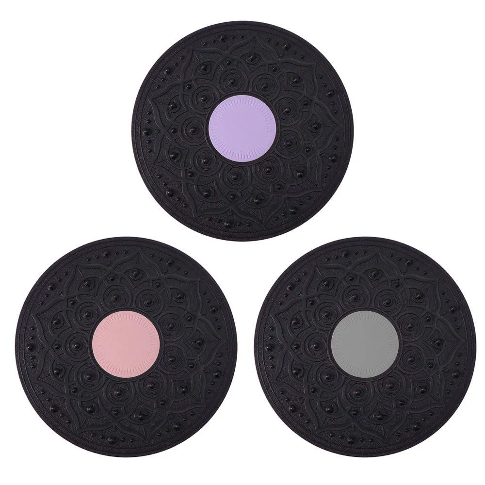 

Foot Massage Yoga Balance Board Anti-Slip Mandala Pattern Balance Training Board Ballet Multi-function Plastic Core Trainer