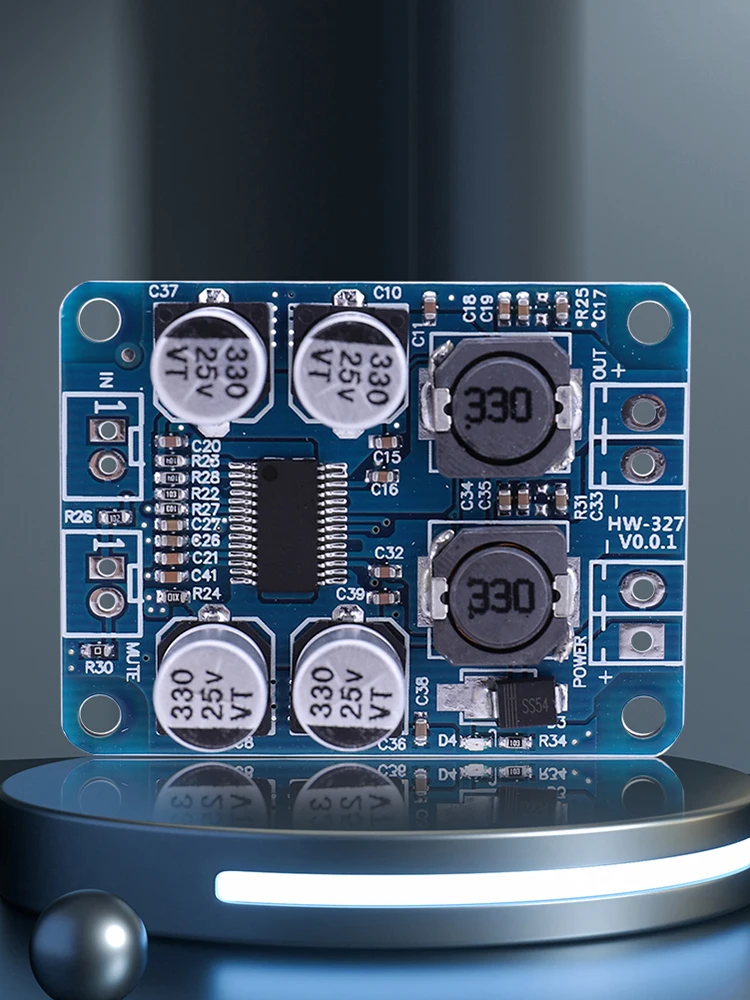 TPA3118 PBTL Digital Audio Amplifier Board Mono Channel Mini Power Amplify Circuit 1x60W for 4-8 Ohms Speaker