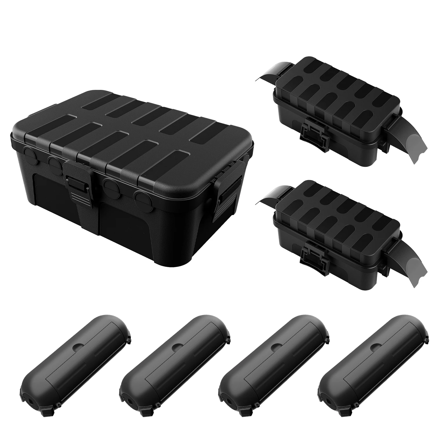 32 x 22 x 13 cm 1 Uds. Cajas eléctricas grandes para exteriores con 6 uds. De varios tamaños para caja eléctrica impermeable enchufe exterior/banda de alimentación