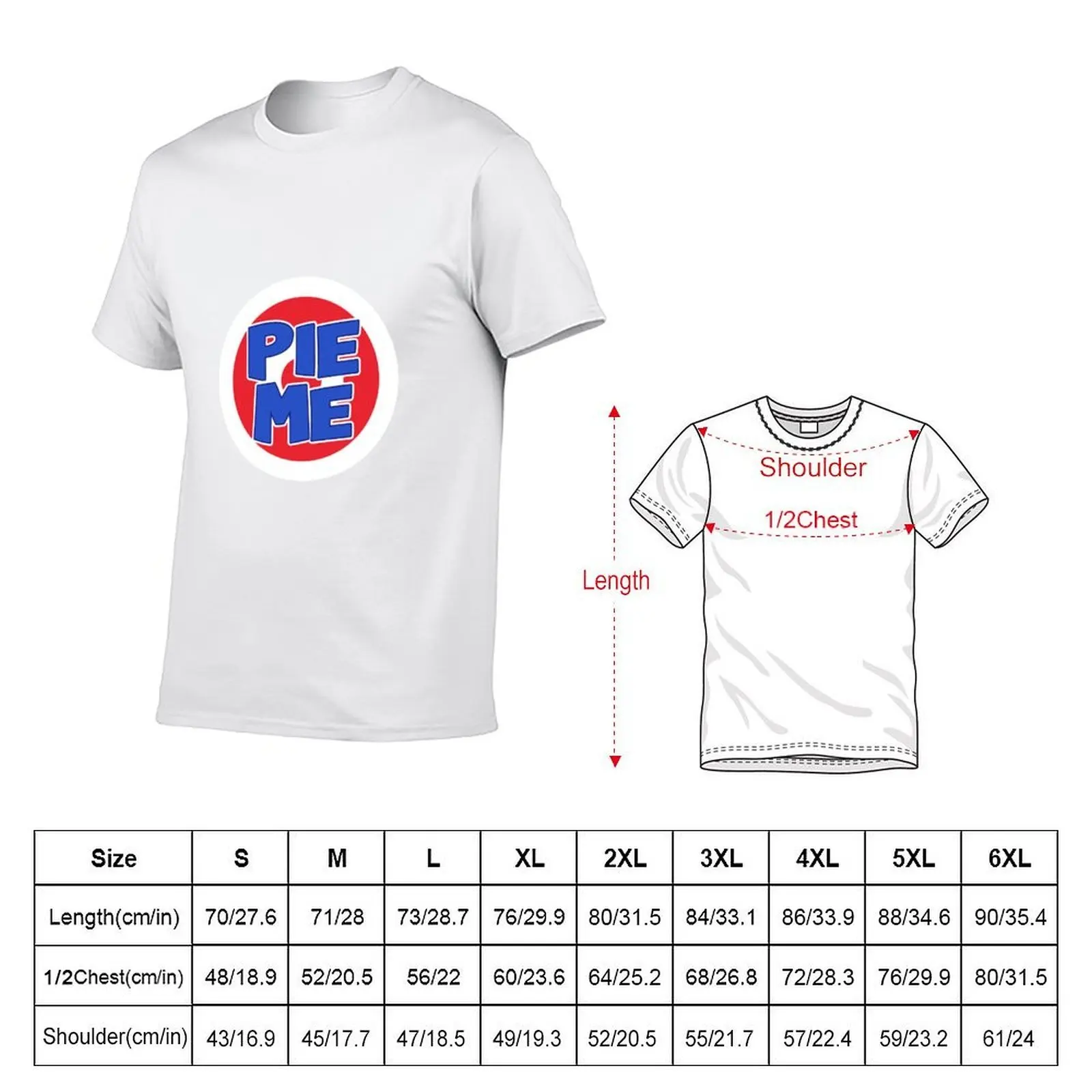 Pie me target T-Shirt blue archive graphic t shirts mens t shirt graphic