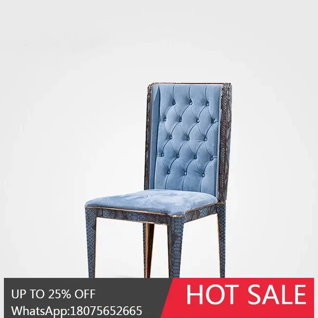 

MJY high-end light luxury Italian-style high-end single chair modern high-end luxury