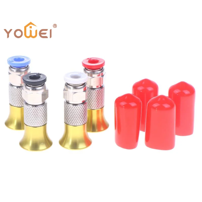 

1/4PCS 3D Printer Filament Dryer Box Accessories PC4-M6 Pneumatic Straight Connector 4*2.5mm PTFE Tube M6 Feed Fitting Coupler