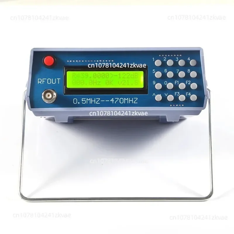 

Signal Generator 0.5MHz-470MHz RF Signal Generator Meter Tester for FM Radio Walkie-talkie Debug Digital CTCSS Singal Output