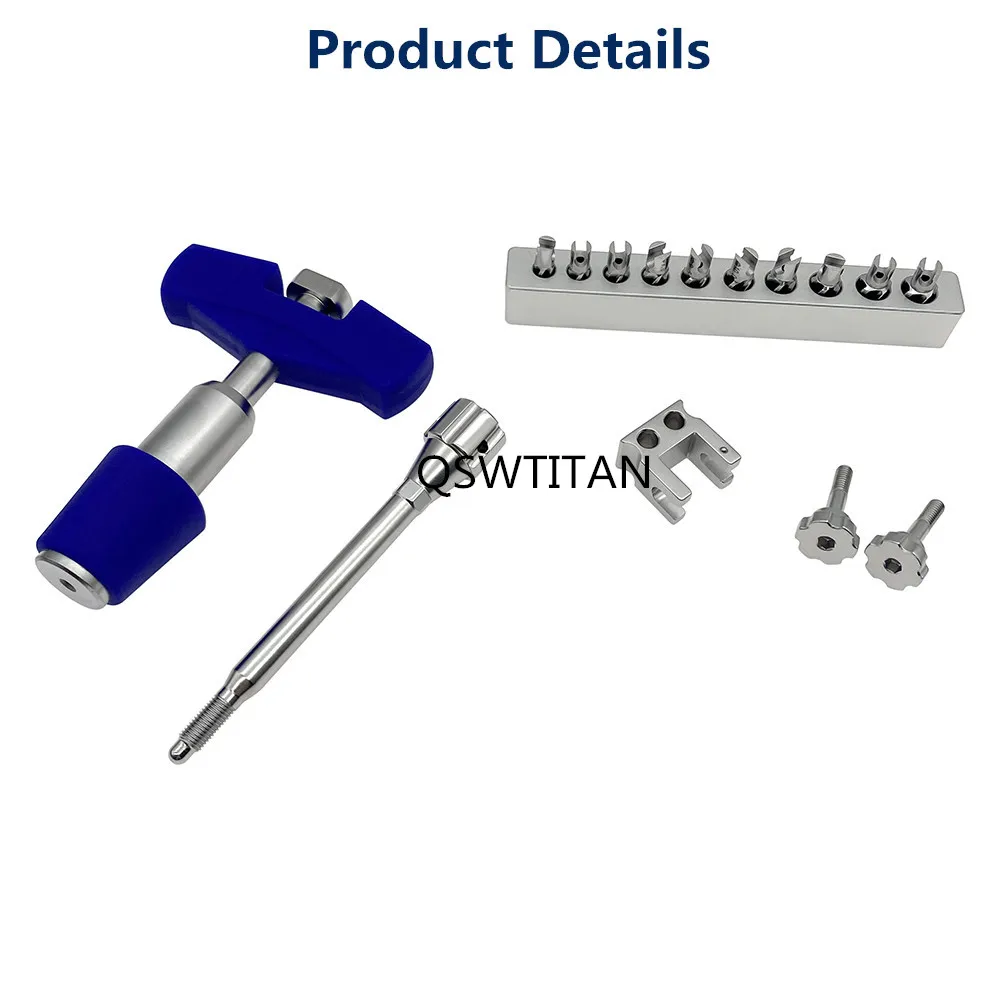 Orthopedic Surgical Tibial Interlocking Nail Set Bone Intramedullary Bone Instrument