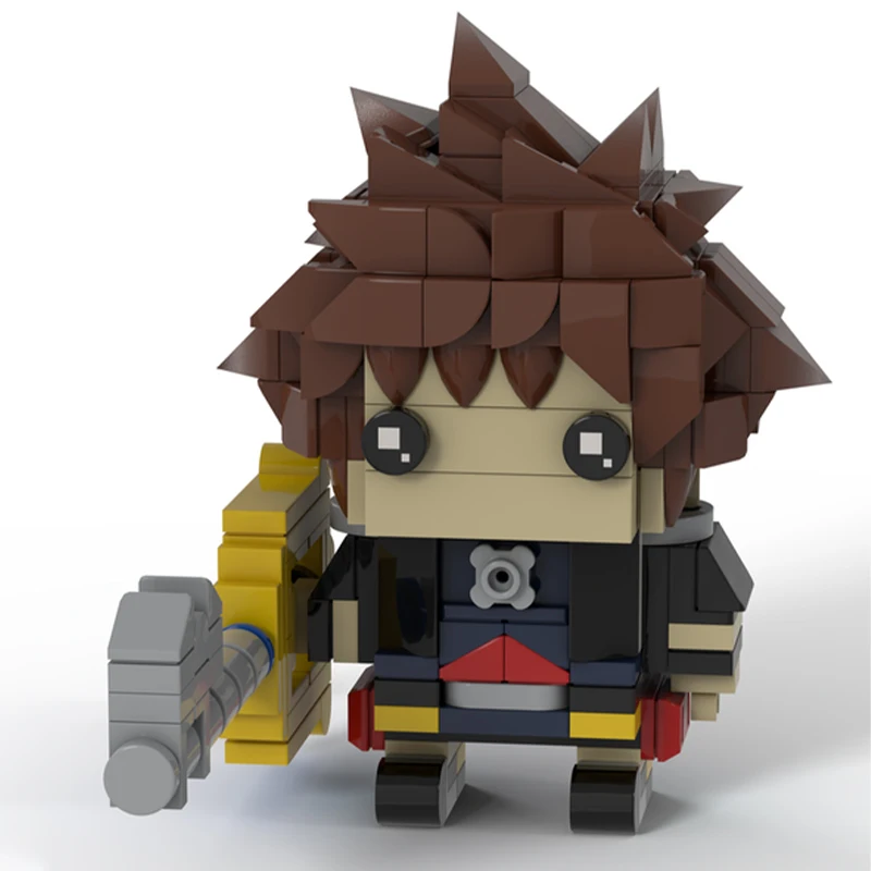 550pcs MOC Brickheadz Sora Donald Goofy Kingdom Hearts II Model Building Blocks Architecture Toys Christmas Gifts Kids DIY Idea - view 3