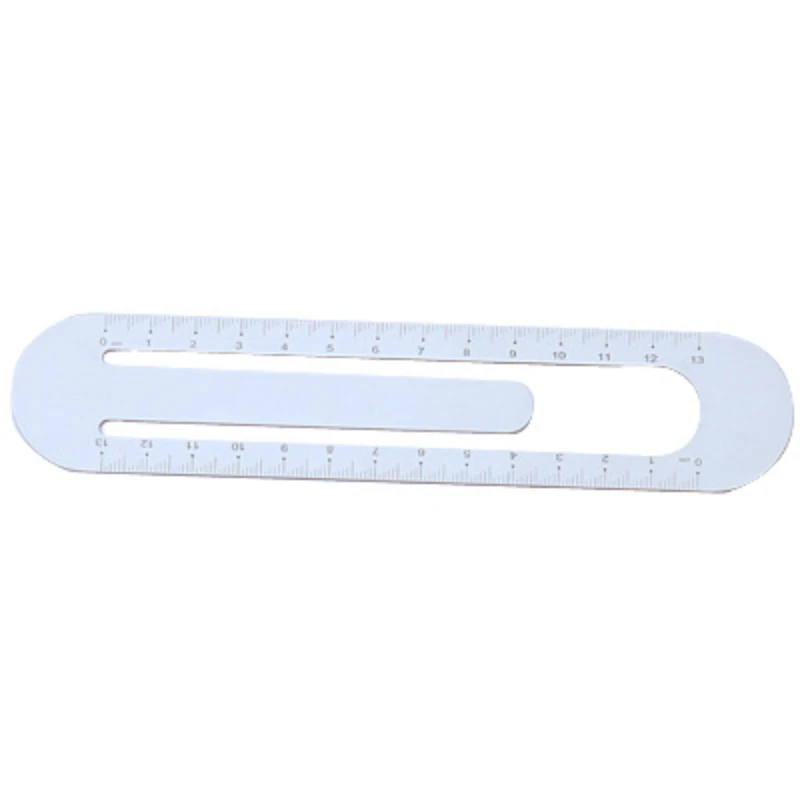 New creative bookmark Metal ruler Multifunctional school supplies Student drawing Study stationery University Building office