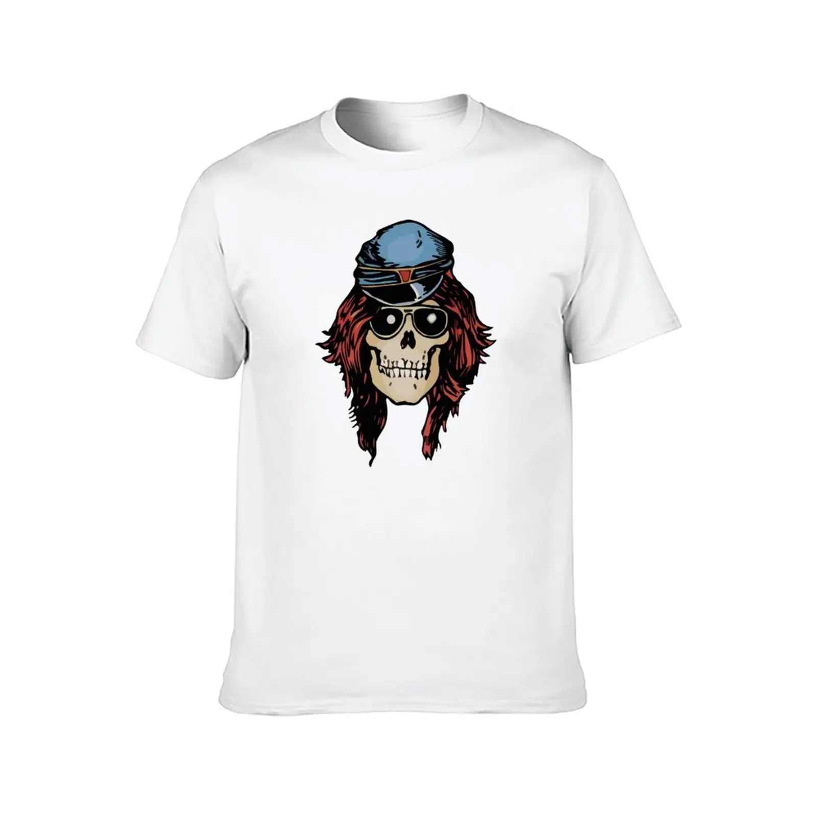 تي شيرت Axl (Guns N' Roses) تي شيرت قطني 100% تي شيرت رجالي للرجال تي شيرت أنيمي غير رسمي تي شيرت