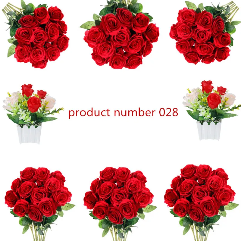 

product number 028//028 Fast shipping Safety Material High Quality product electric Sparkling customized fake flowers many kinds