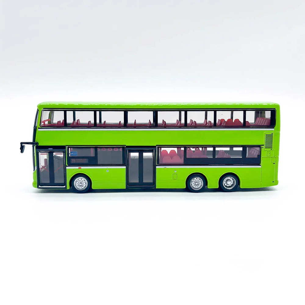 1/110 Singapore Double-decker Bus Model Collection Gift Bus Model Toy