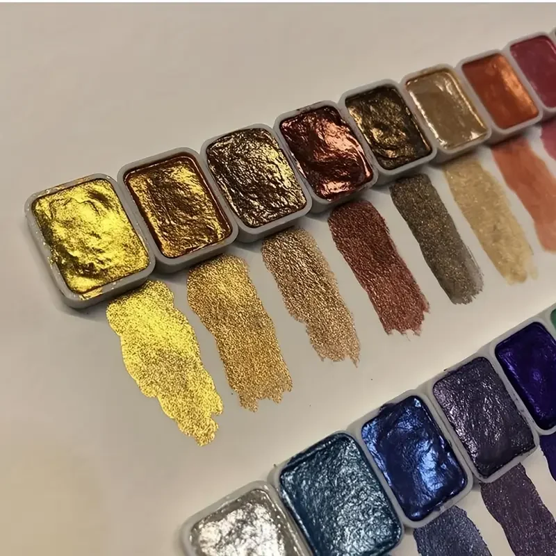 20-farbiges Perlen-Aquarellfarben-Set, ideal für traditionelle chinesische Malerei und Kalligraphie – für Künstler und Kunstbegeisterte