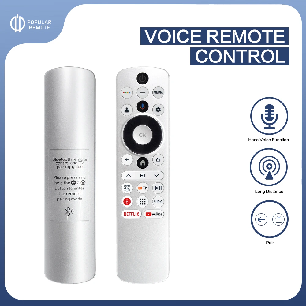 HTR-U33 Voice Remote Control Suitable For Haier 65C10 65S9QT 55S9QT 75S800QT 65S800QT 65Q6  OLED TV
