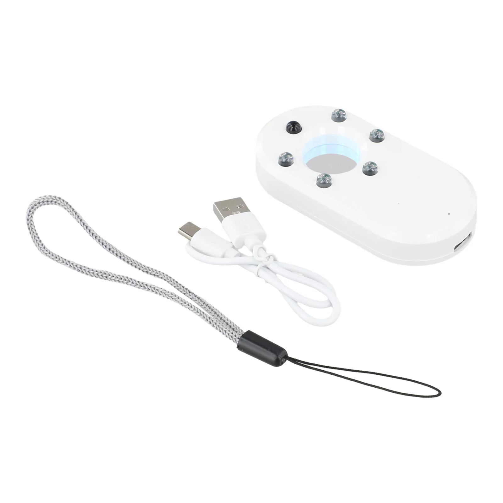 Black Camera Detector Compact Infrared Detector Anti-intrusion Privacy Protection Easy To Carry Lightweight Design