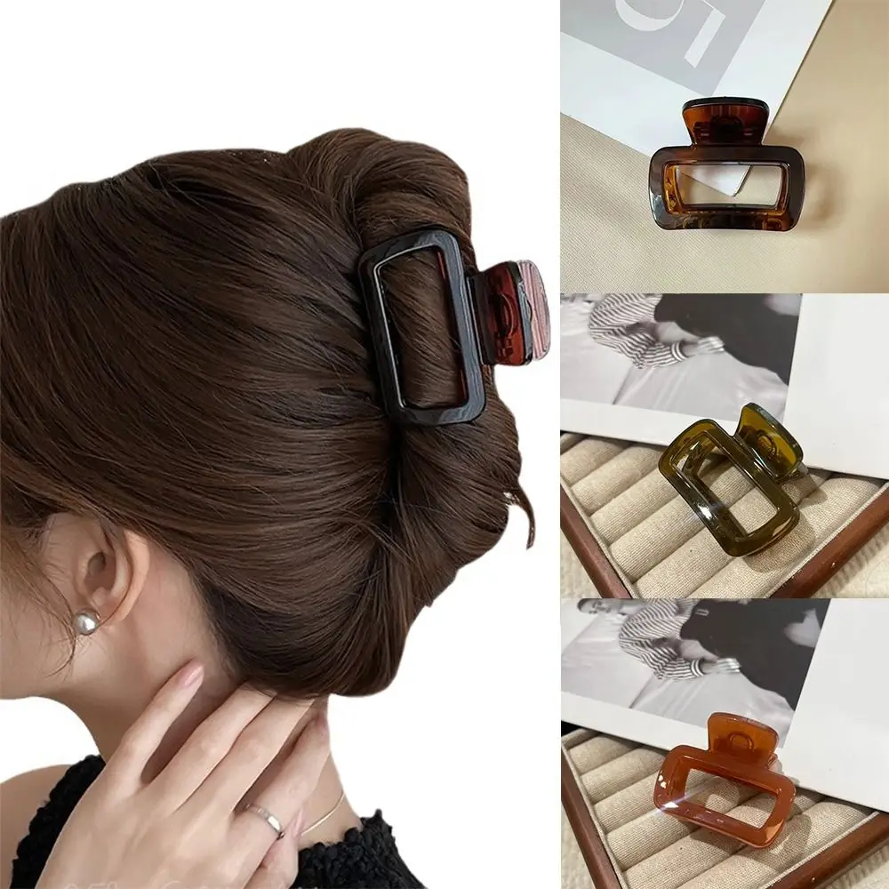 Jepit Rambut Kecil Korea Modis Kepiting 5Cm Jepit Rambut Plastik Jepit Rambut Hiu Cakar Rambut Wanita Anak Perempuan