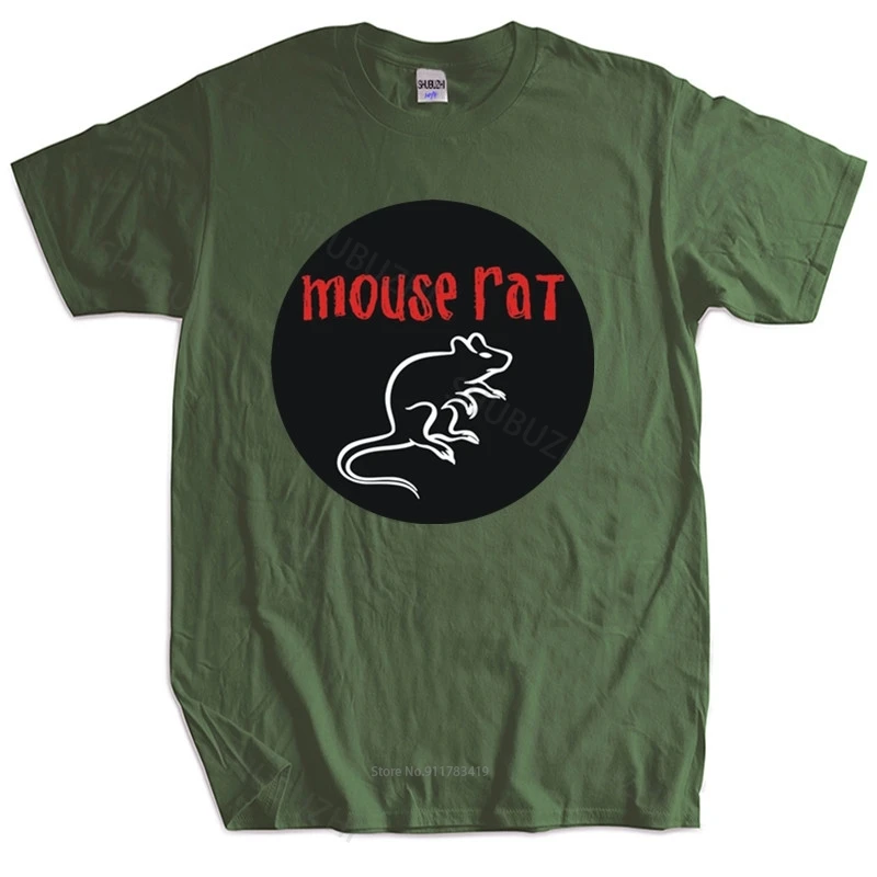 New fashion t-shirt cotton tees Mouse Rat Mens T-Shirt Andy Dwyer Parks And Recreation Brand Cotton T-shirt