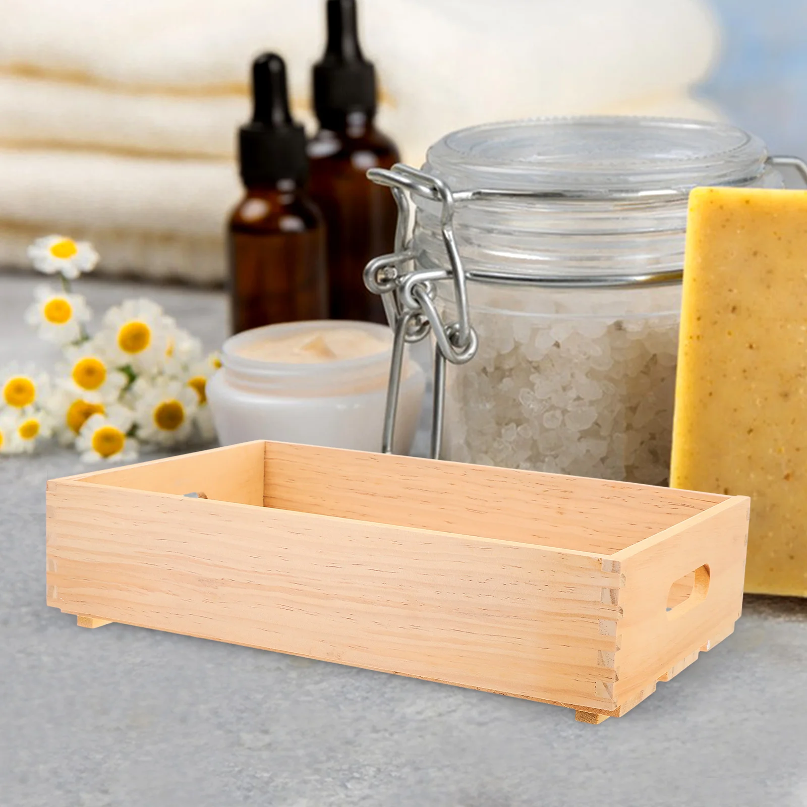 

Soap Drying Rack Wooden Large DIY H made Cold Process Soap Holder Spacious Design Compact Structure Minimalist Wood Tray