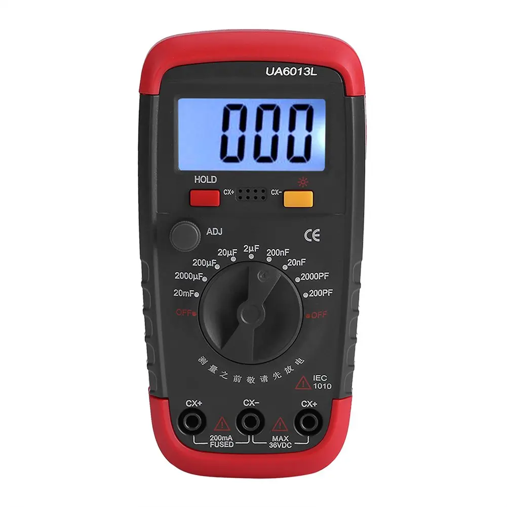 Component Analyzer Capacitance Tester For Electronics Repair Discharge Protection 0.8 Basic Accuracy Sampling 2-3 Times sec