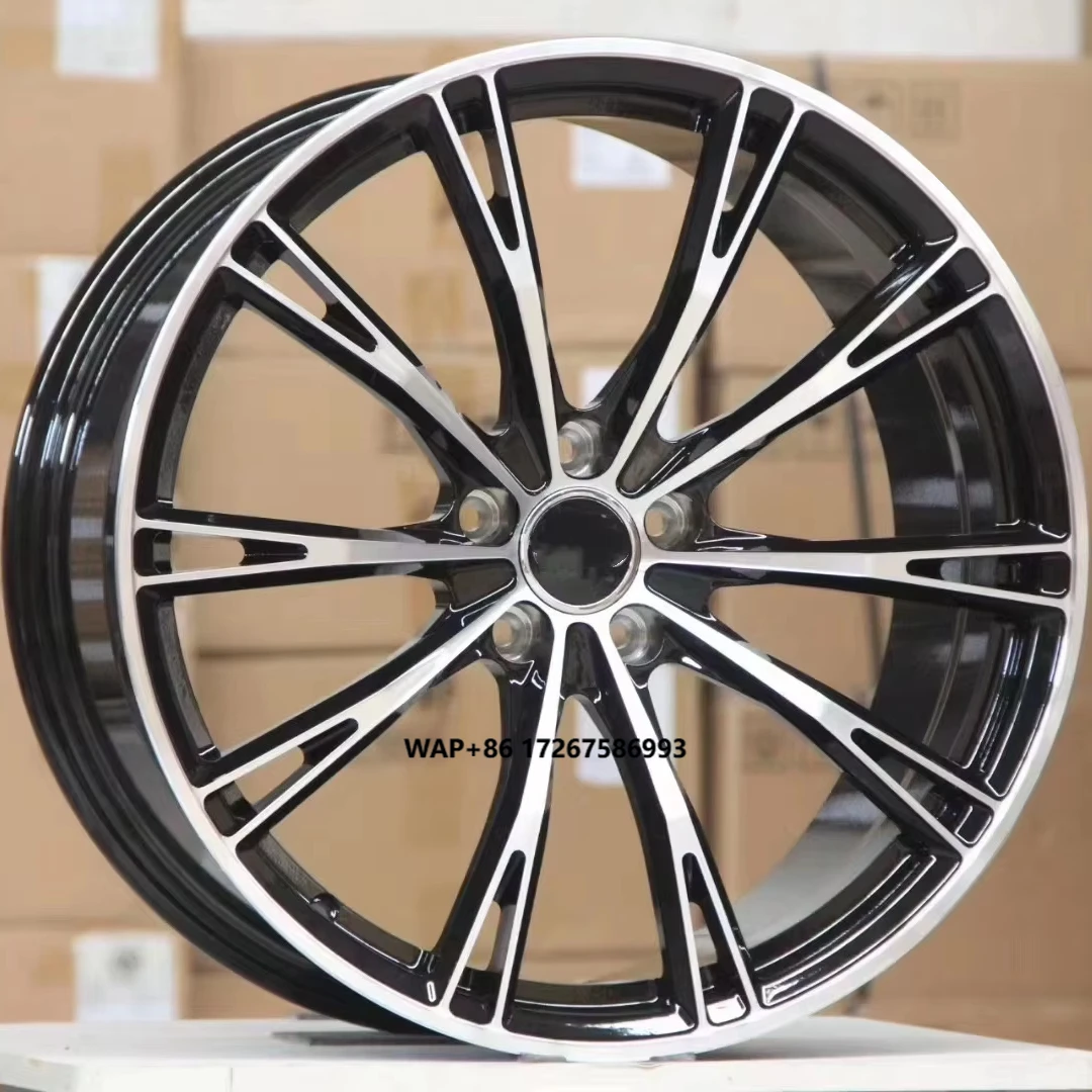 

Custom Five Spoke Aluminum Alloy Forged Car Wheel Bright 5X112 5x120 18 19 20 21 22 Inch 9.5J Car Rims for RS7