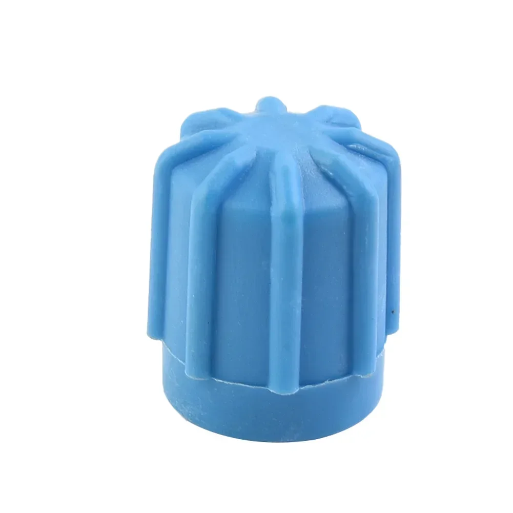 2Pcs Auto A/C Valve Cap Valve High/Low Voltage R134A Car Air Conditioning Protection Cap Valve Dust Cap Lid Refries Leak Proof