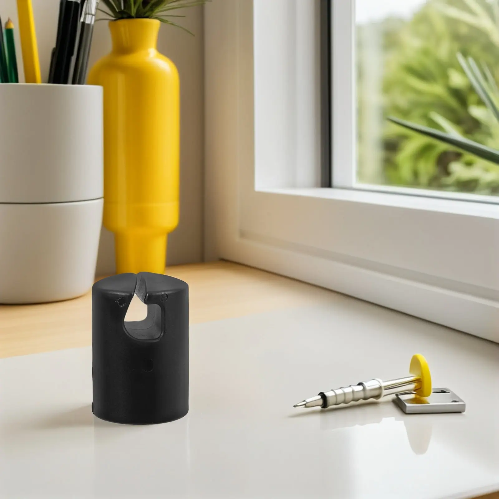 

12Pcs Trampoline Pole Caps Black Plastic Replacement Enclosure Tube End Covers Weatherproof Safety Protective Accessories