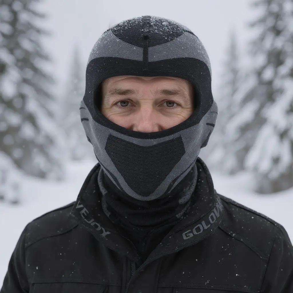 

Men Balaclava Motorcycle Face Mask Full Face Winter Cold-proof Ski Mask Motorcycle Cycling Bike Scarf Hat Casco Moto Helmet Hood