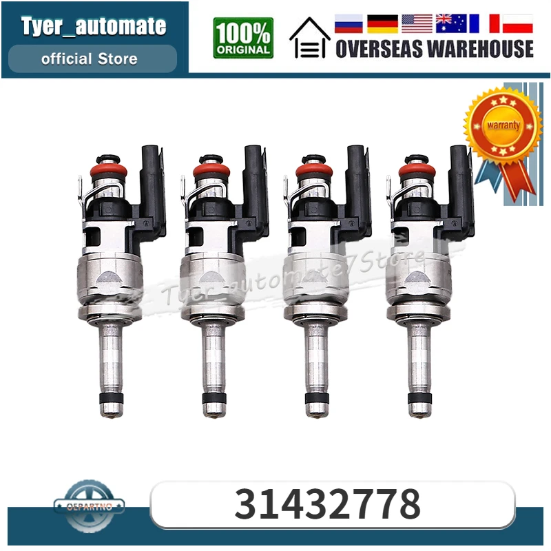 Fuel Injector 31432778 For Volvo S60 S90 V60 V90 XC40 XC60 XC90 V60 Cross Country V90 Cross Country