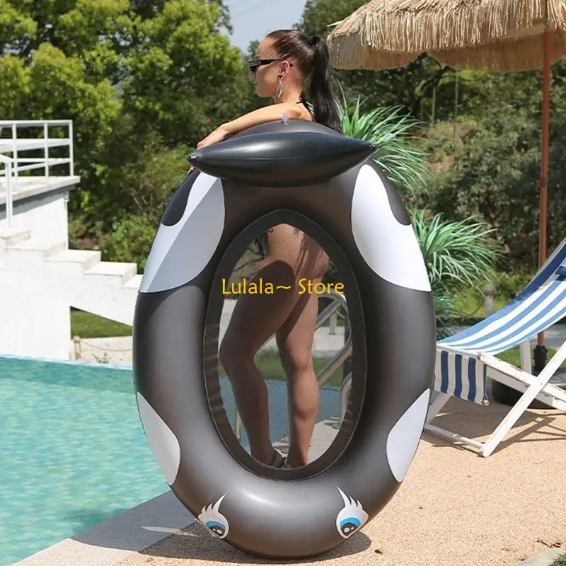 Y4QA Aufblasbarer Pool, schwimmende Wal-Hängematte, Spielzeug für Schwimmbad/Reisezubehör