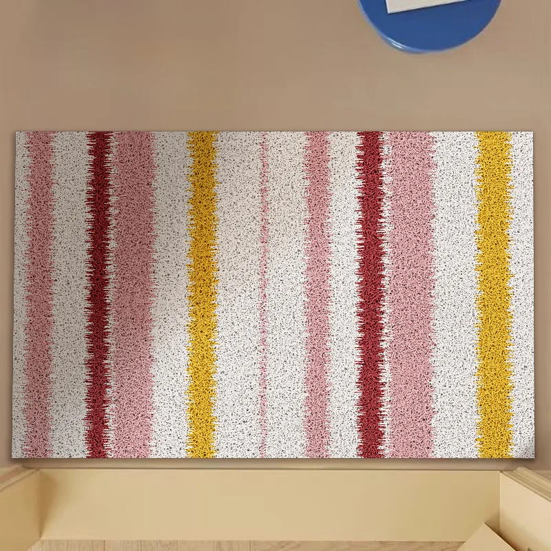 Entrance Rug Absorbs Dirt Door Mat Hallway Mat PVC Doormat Cuttable Entrance Rug Hallway Mat