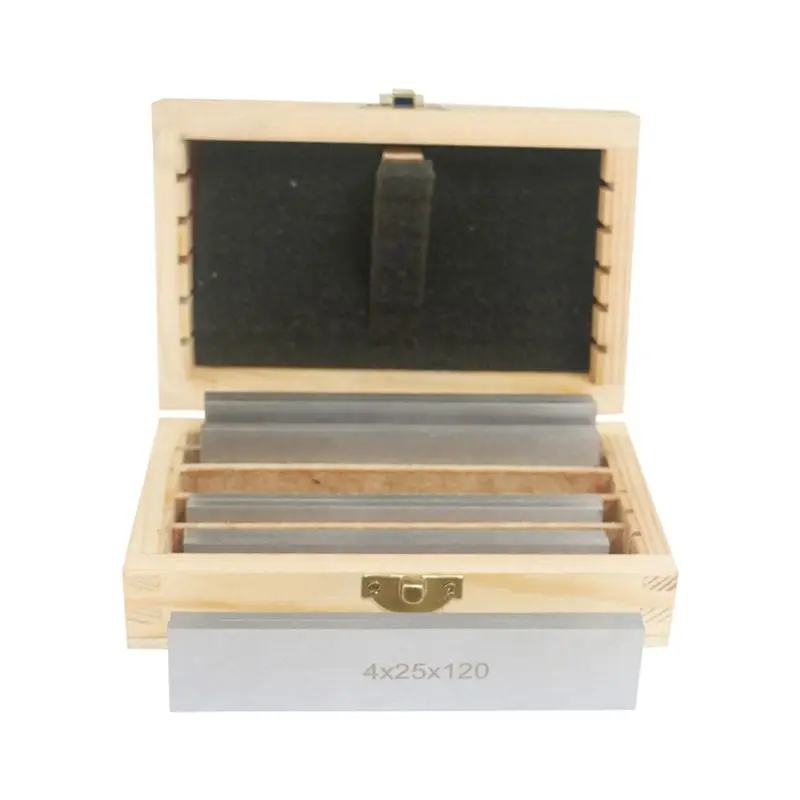 AT02-6 Pairs 12Pcs Parallel Pad Gauge Block CNC Milling Pads Set 120Mm X (10-35Mm) For Vices Milling Machine Lathe