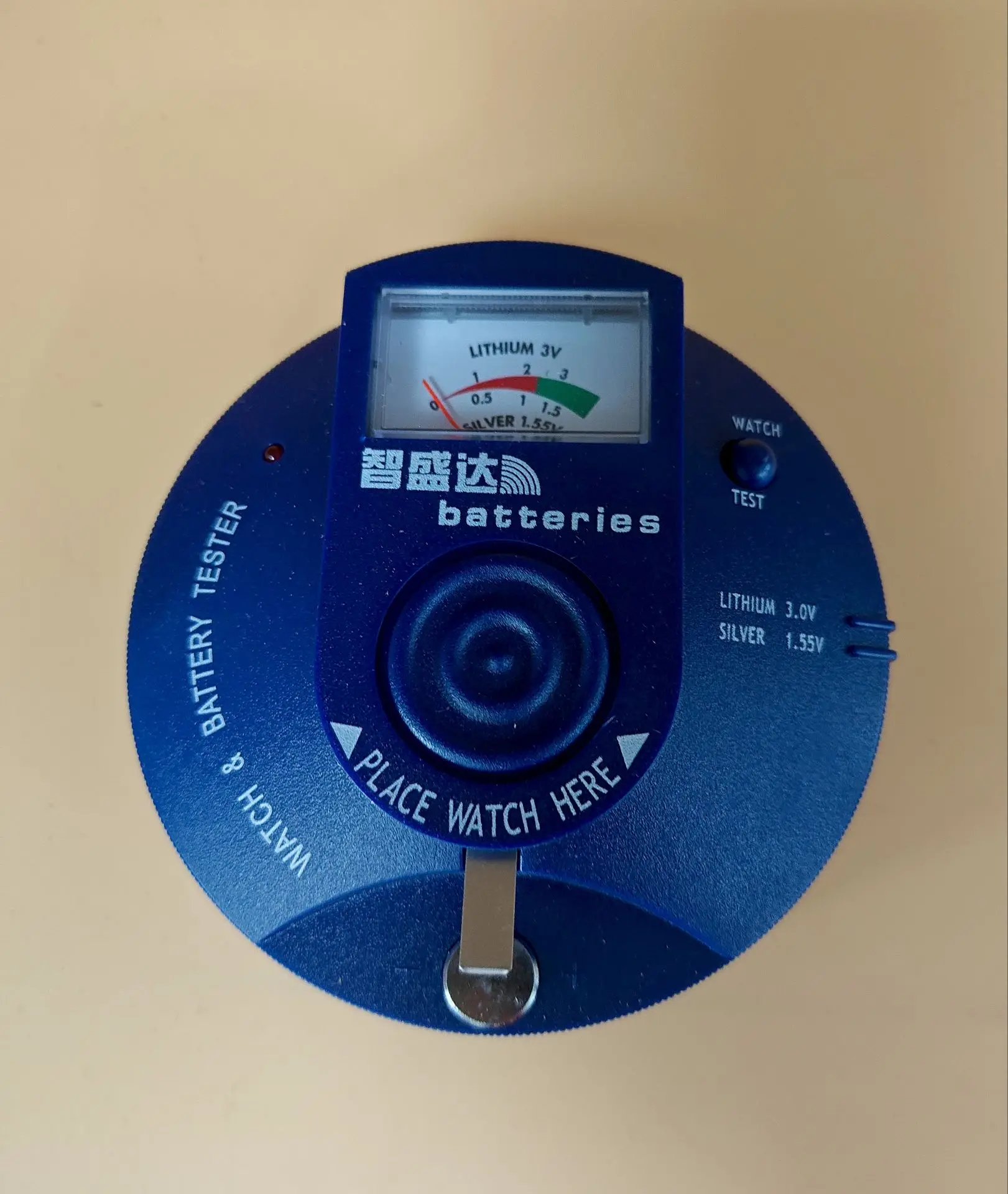 Watch Repair Tools Quartz Movement Tester Measuring Battery Zhishengda Electronic Watch Movement Detector