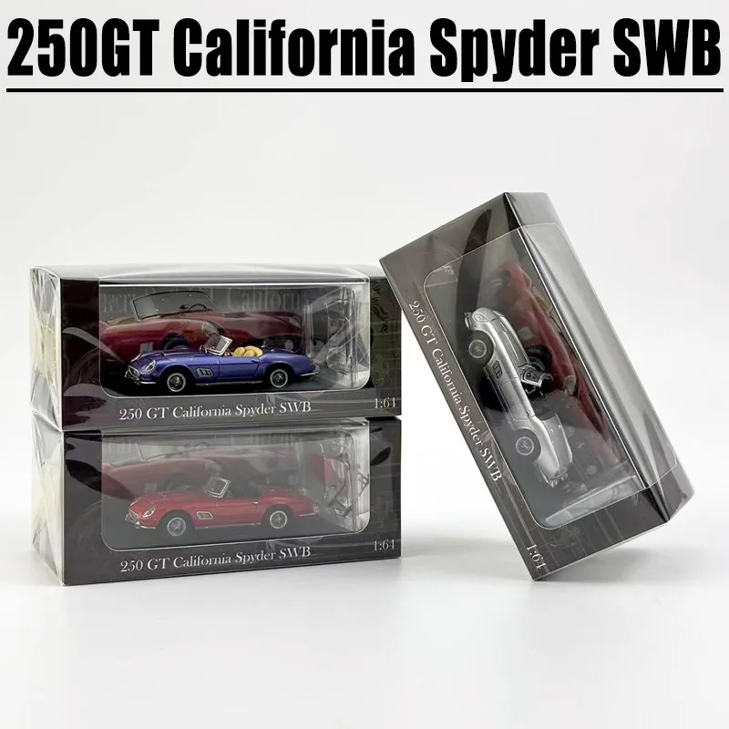 KING MODEL Schaal 1/64 250GT California Legering Speelgoed Motorvoertuig Diecast Metaal Model Geschenken