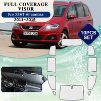Full Coverage Sunshade For SEAT Alhambra Accessories Volkswagen VK Sharan 7N MK2 2011~2019 Full Surround Windshield Window Visor