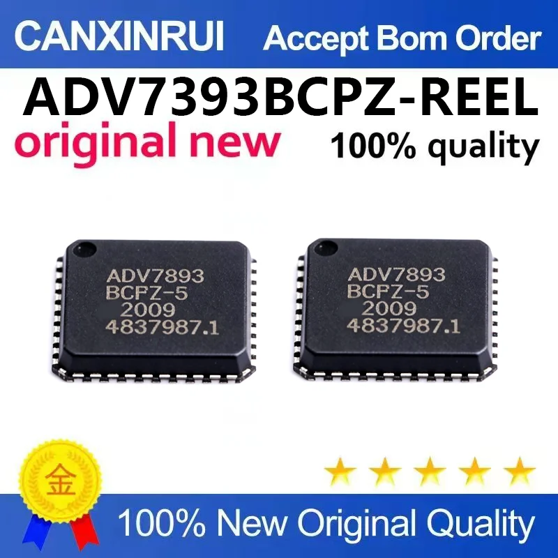 (5pcs-100pcs)New ADV7393BCPZ-REEL Package LFCSP-40 High Performance Digital to Analog Video Encoder IC