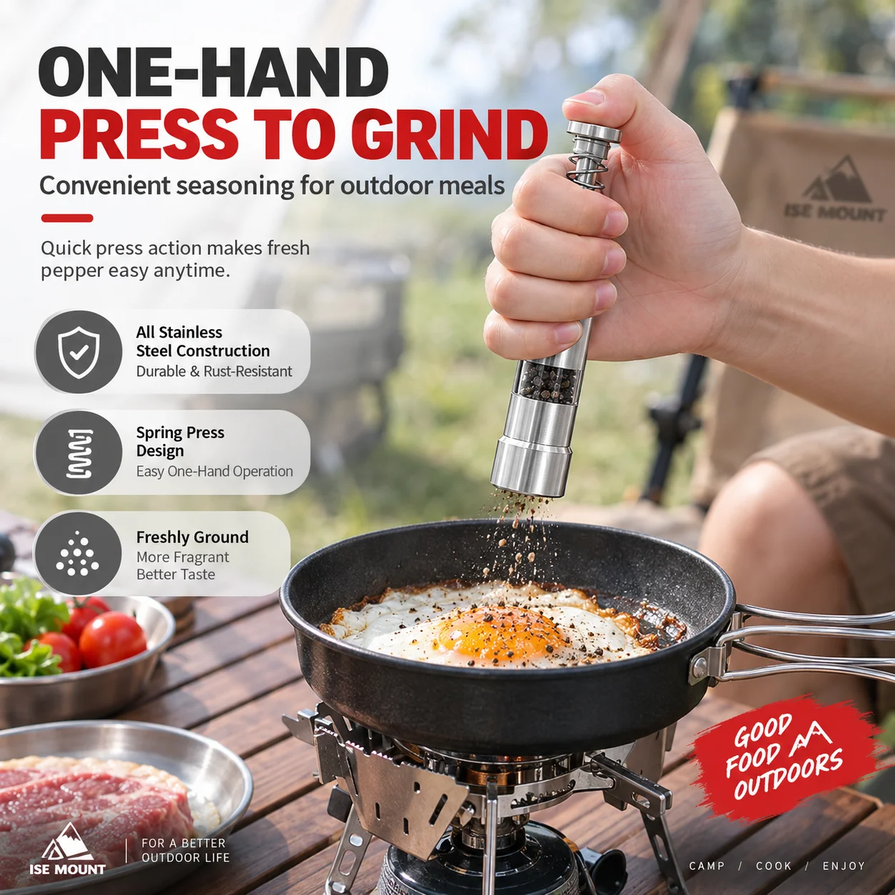 Manual de Camping de acero ino - Camping Cooking Trangia reseña y precio