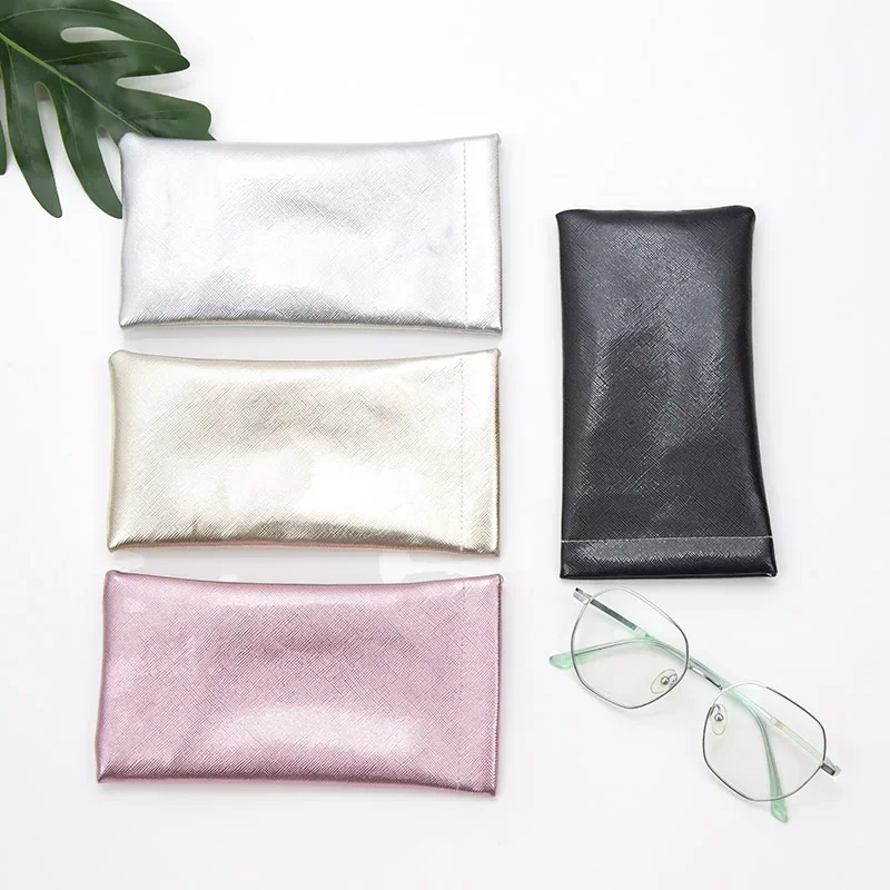 PU Leather Protable Women Sunglasses Protector Travel Pack Pouch Glasses Case Eyewear Accessories Reading Sunglasses Bag