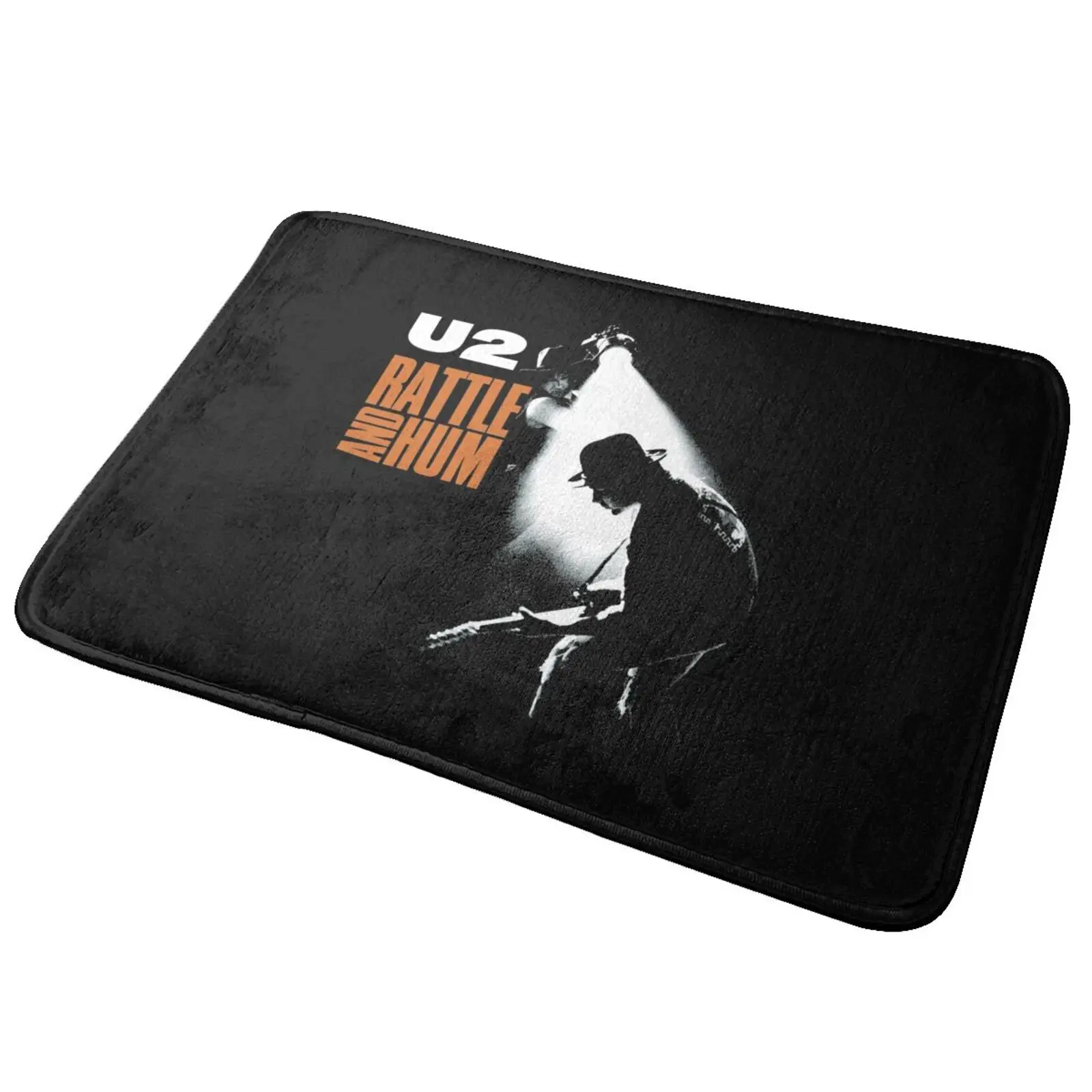 U2 Rattle Hum Album Cover Band Logo Mat Rug Carpet Home Popular Door Mat Waterproof Light Luxury