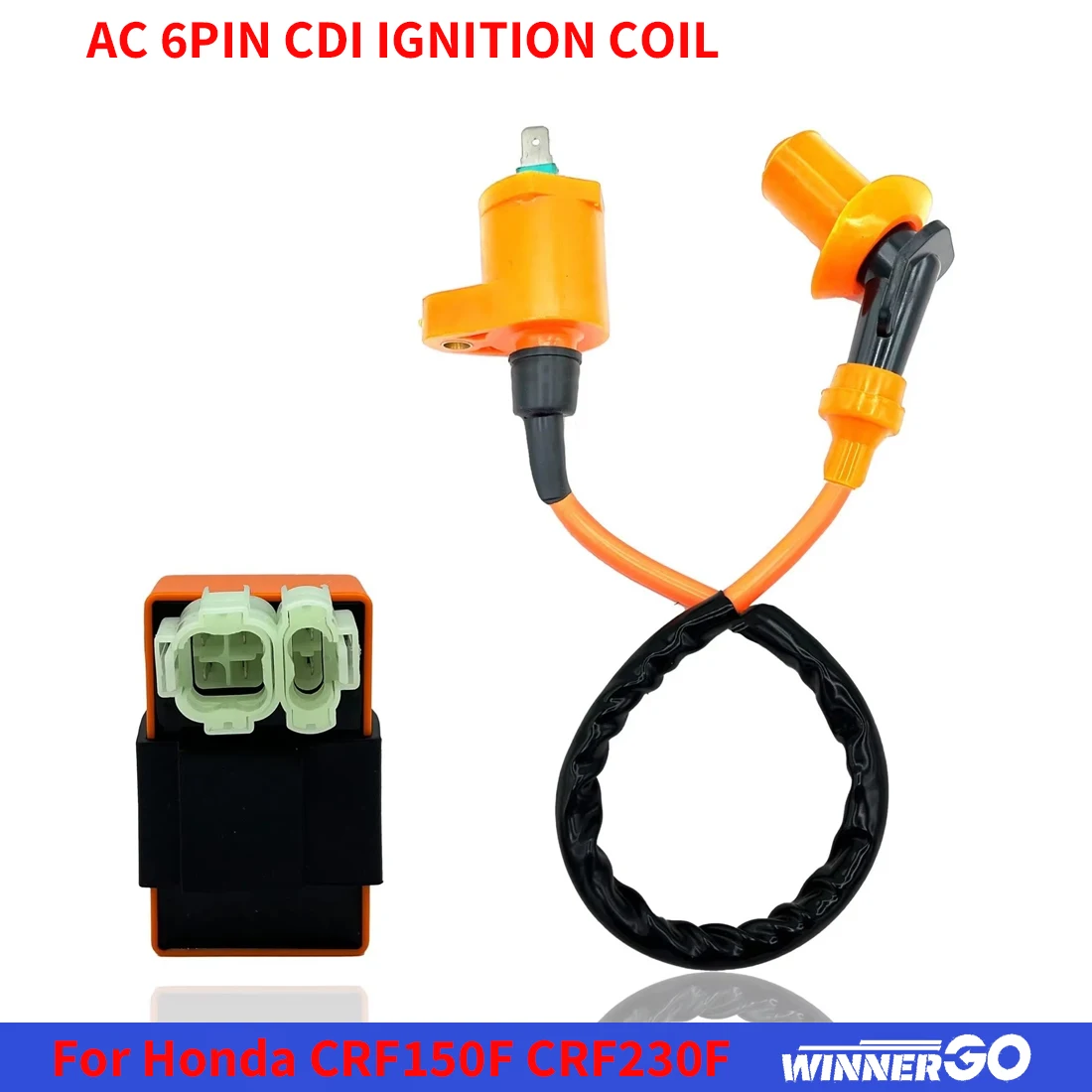 AC 6PIN CDI IGNITION COIL For Honda CRF150F CRF230F CRF 150F 230F For HAMMERHEAD TWISTER STD 150 150CC GO KART Motorcycle Parts