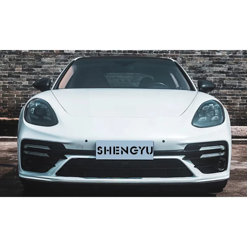 

Brand New Car Bumpers for Panamera 971 17-up Upgr to Turbo S Model with Front Bumper and Grille Side Skirt Day Running Lights