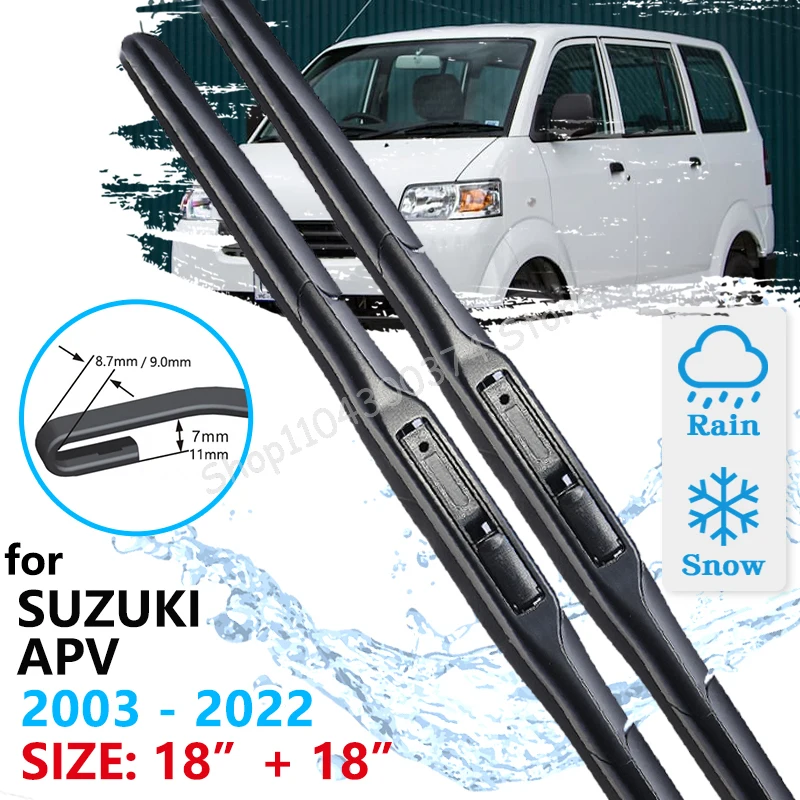 

Car Front Wiper Blade For Suzuki APV Carry DN 2003~2022 2018 2019 2020 2021 Windscreen Windshield Windows Wipers Car Accessories