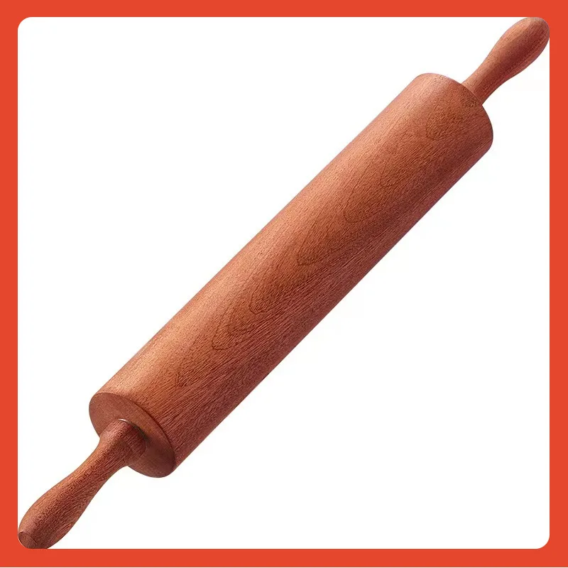 

Solid wood rolling pin Roller roller type household rolling pin Noodle stick Dumpling skin rolling pin Large hammer surface