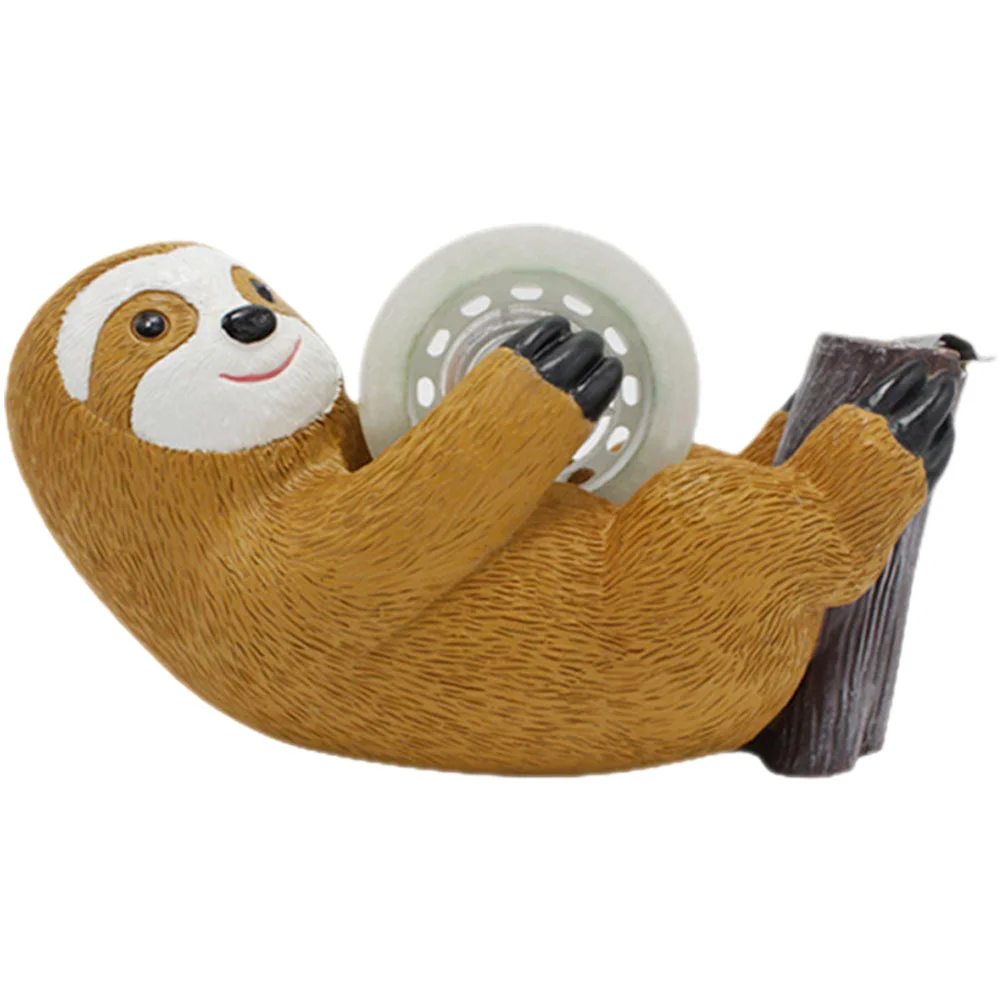 Sloth Tape Machine Floor Glue Seat Cartoon Resin Remover Portable Desk Office Dispenser Small Convenient Holder for